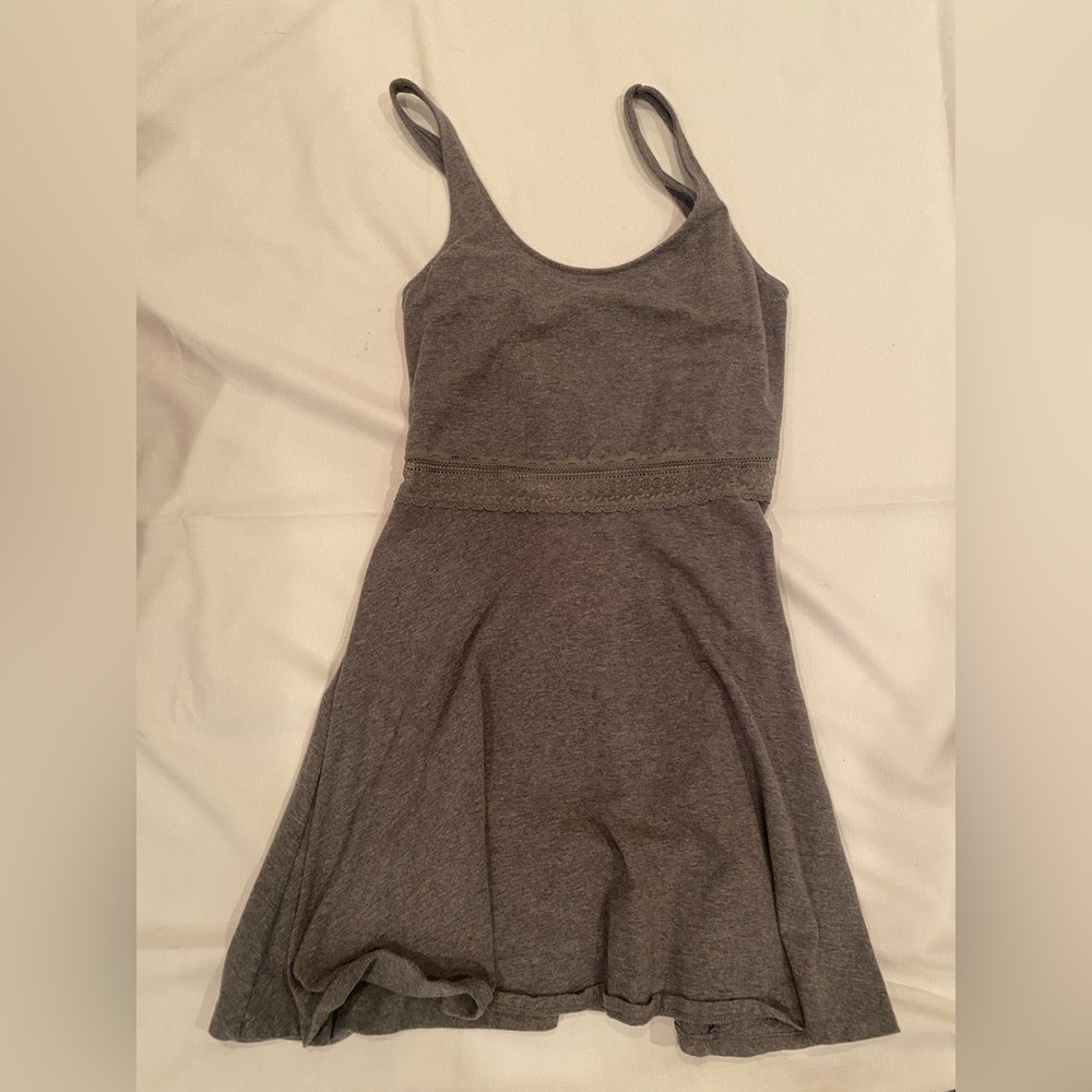 Abercrombie and fitch grey dress